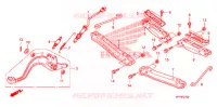 OPSTAP/PEDAAL voor Honda FOURTRAX 420 RANCHER 4X4 AT 2009