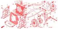 RADIATOR voor Honda FOURTRAX 420 RANCHER 4X4 AT 2009