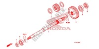LAATSTE AS voor Honda FOURTRAX 420 RANCHER 4X4 AT 2010