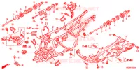 FRAME CHASSIS voor Honda FOURTRAX 420 RANCHER 4X4 ES CAMO 2014