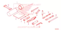 GEREEDSCHAP/ACCUVAK voor Honda FOURTRAX 420 RANCHER 4X4 ES 2014
