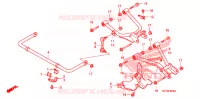 ACHTER ARM voor Honda FOURTRAX 420 RANCHER 4X4 FGA 2009