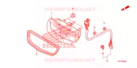 ACHTERLICHT(2) voor Honda FOURTRAX 420 RANCHER 4X4 FGA 2009