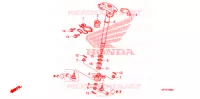 STURING AS (TRX420FA,TRX420FGA) voor Honda FOURTRAX 420 RANCHER 4X4 FGA 2009