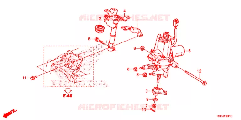 STURING AS (EPS) Honda ATV 420 FOURTRAX 2015  TRX420FM2F