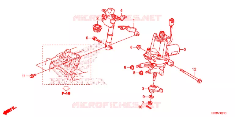 STURING AS (EPS) Honda ATV 420 FOURTRAX 2015  TRX420FM2F