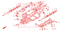 FRAME CHASSIS voor Honda FOURTRAX 420 RANCHER 4X4 Manual Shift 2008