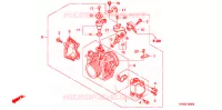 GAS HUIS voor Honda FOURTRAX 420 RANCHER 4X4 Manual Shift 2008