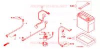 GEREEDSCHAP/ACCUVAK voor Honda FOURTRAX 420 RANCHER 4X4 Manual Shift 2008
