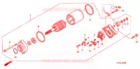 STARTEN MOTOR voor Honda FOURTRAX 420 RANCHER 4X4 Manual Shift 2008