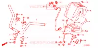 STUUR (2) voor Honda FOURTRAX 420 RANCHER 4X4 Manual Shift 2008