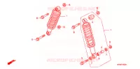 VOOR KUSSEN voor Honda FOURTRAX 420 RANCHER 4X4 Manual Shift 2008