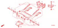 ZWAAI ARM/KETTINGKAST voor Honda FOURTRAX 420 RANCHER 4X4 Manual Shift 2008