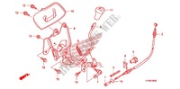 OVERSCHAKELHENDEL voor Honda FOURTRAX 420 RANCHER 4X4 Manual Shift CAMO 2010