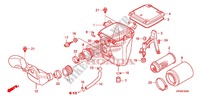 VOOR AFDEKKING/LUCHTFILTER voor Honda FOURTRAX 420 RANCHER 4X4 Manual Shift CAMO 2010