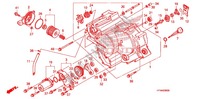 VOOR KRUKAS AFDEKKING voor Honda FOURTRAX 420 RANCHER 4X4 Manual Shift CAMO 2010
