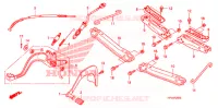 PEDAAL/OPSTAP voor Honda FOURTRAX 420 RANCHER 4X4 Electric Shift CAMO 2009