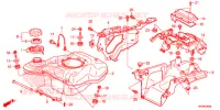 BRANDSTOF TANK voor Honda FOURTRAX 420 RANCHER 2X4 Electric Shift 2016
