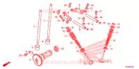NOKKENAS/KLEP voor Honda FOURTRAX 420 RANCHER 2X4 Electric Shift 2016