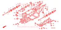 FRAME CHASSIS voor Honda FOURTRAX 420 RANCHER 2X4 Electric Shift 2007