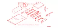 GEREEDSCHAP/ACCUVAK voor Honda FOURTRAX 420 RANCHER 2X4 Electric Shift 2007
