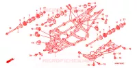 FRAME CHASSIS voor Honda FOURTRAX 420 RANCHER 2X4 BASE 2008