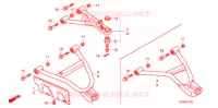 VOOR ARM voor Honda FOURTRAX 420 RANCHER 2X4 BASE 2008