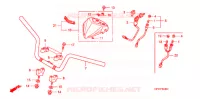HENDEL PIJP voor Honda TRX 450 R SPORTRAX Electric Start 2006
