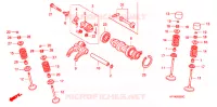 NOKKENAS/KLEP voor Honda TRX 450 R SPORTRAX Electric Start 2006