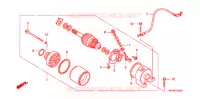STARTEN MOTOR voor Honda TRX 450 R SPORTRAX Electric Start 2006