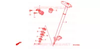 STURING AS voor Honda TRX 450 R SPORTRAX Electric Start 2006