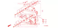 VOOR ARM voor Honda TRX 450 R SPORTRAX Electric Start 2006