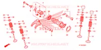 NOKKENAS/KLEP voor Honda TRX 450 R SPORTRAX Electric Start WHITE 2013