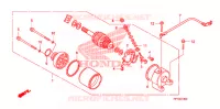 STARTEN MOTOR voor Honda TRX 450 R SPORTRAX Electric Start WHITE 2013