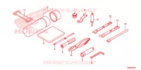 GEREEDSCHAP/ACCUVAK voor Honda FOURTRAX 500 RUBICON DCT EPS 2015