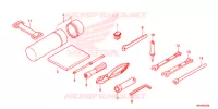 GEREEDSCHAP/ACCUVAK voor Honda FOURTRAX 500 FOREMAN 4X4 Electric Shift CAMO 2015
