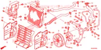 RADIATOR voor Honda FOURTRAX 500 FOREMAN 4X4 Electric Shift CAMO 2015