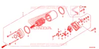 STARTMOTOR voor Honda FOURTRAX 500 FOREMAN 4X4 Electric Shift CAMO 2015