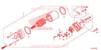 STARTMOTOR voor Honda FOURTRAX 500 FOREMAN ES PS 2014