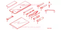 GEREEDSCHAP/ACCUVAK voor Honda FOURTRAX 500 FOREMAN 4X4 Electric Shift CAMO 2007