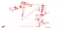 STURING AS (TRX500FE/FM) voor Honda FOURTRAX 500 FOREMAN 4X4 Electric Shift CAMO 2007