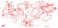 BRANDSTOF TANK voor Honda FOURTRAX 500 FOREMAN 4X4 Electric Shift CAMO 2008