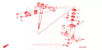 STURING AS (TRX500FE/FM) voor Honda FOURTRAX 500 FOREMAN 4X4 Electric Shift CAMO 2008