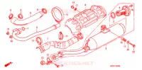 UITLAATDEMPER(2) voor Honda FOURTRAX 500 FOREMAN 4X4 Electric Shift CAMO 2008
