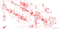 PROPELLERAS (TRX500FA/FGA'05) voor Honda FOURTRAX 500 RUBICON GPS 2005