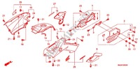 CHASSIS AFDEKKING/BAGAGEBOX/ BAGAGEDRAGER voor Honda FOURTRAX 500 FOREMAN RUBICON GPS 2007
