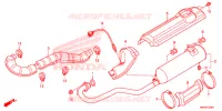 UITLAATDEMPER(2) voor Honda FOURTRAX 500 FOREMAN BASE 2016
