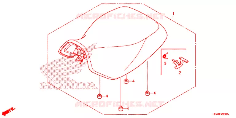ENKELE ZITTING(2) Honda ATV 500 FOURTRAX 2015  TRX500FM2F