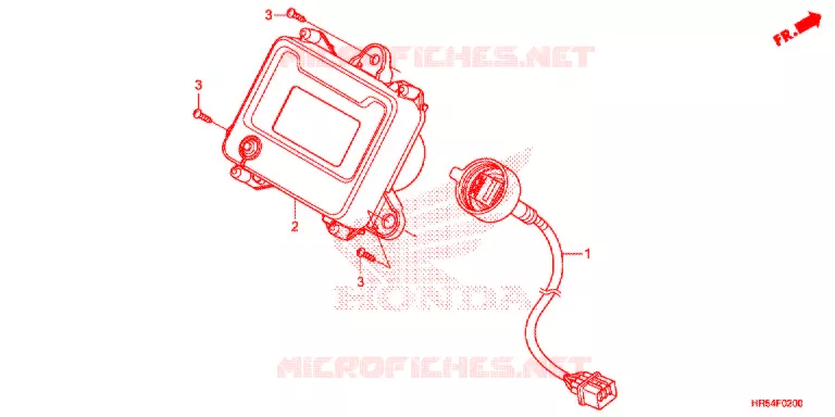 COMBINATIEMETER Honda ATV 500 FOURTRAX 2016  TRX500FM7G