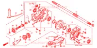 LAATSTE VERSNELLING/ ACHTER AS SPIL voor Honda FOURTRAX 500 FOREMAN 4X4 CAMO 2008